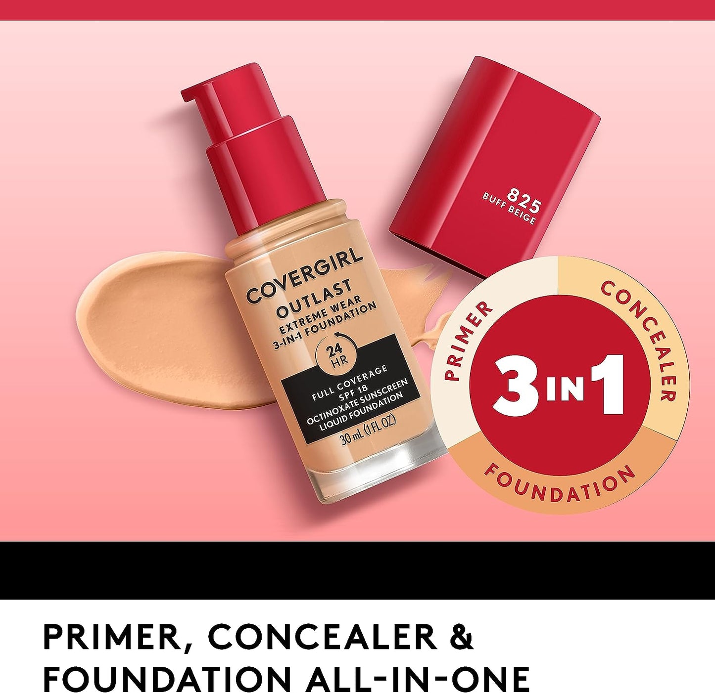 COVERGIRL Maquillaje Liquido Base # 25