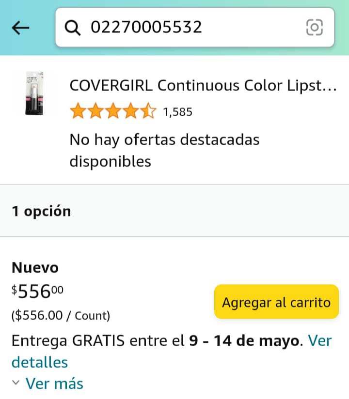 COVERGIRL  Labial # 50