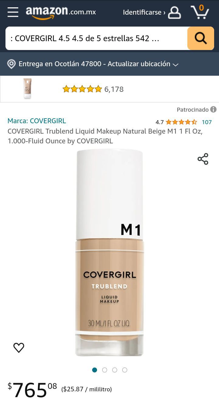 COVERGIRL Maquillaje Liquido Base # 24