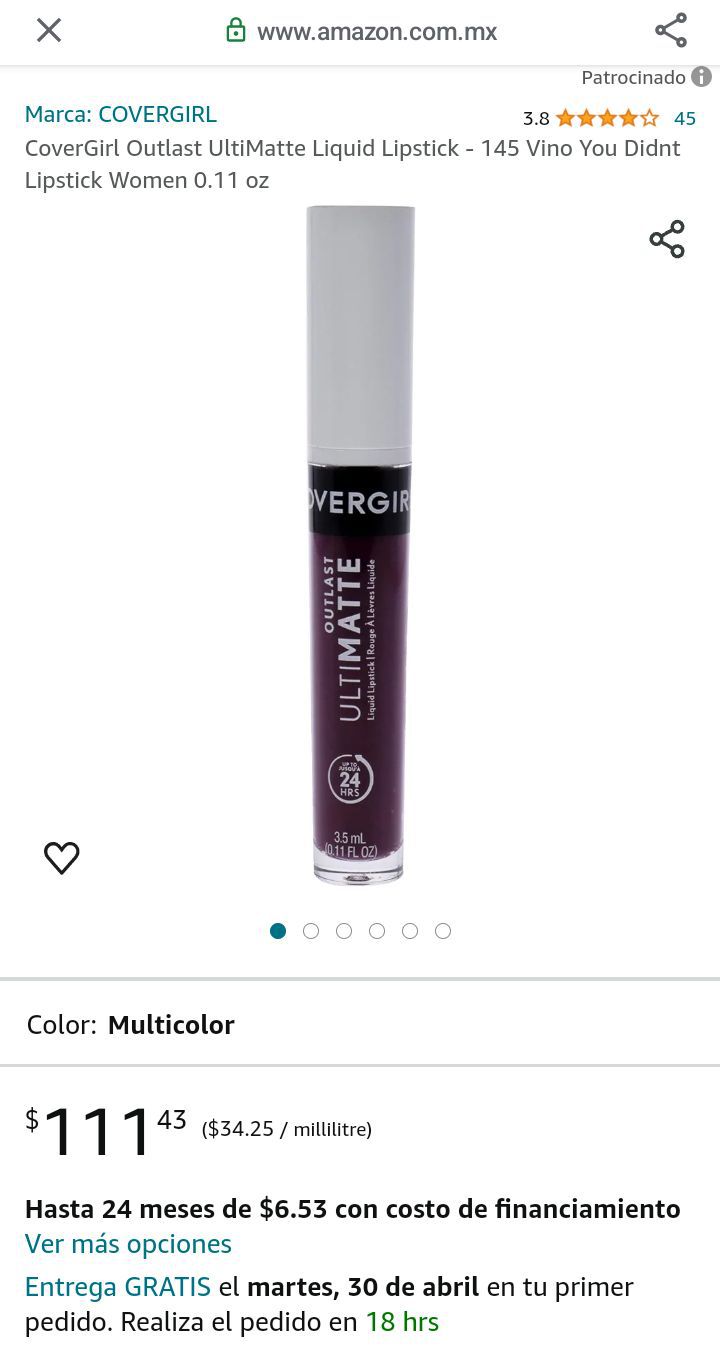 COVERGIRL Labial # 40