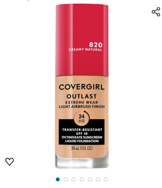 COVERGIRL Maquillaje Liquido Base # 25