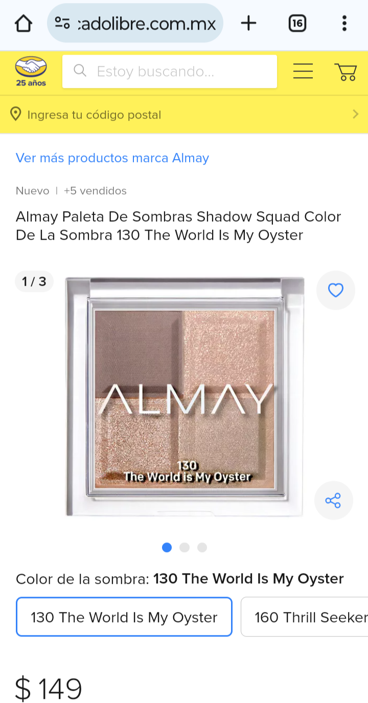 ALMAY Sombras # 145