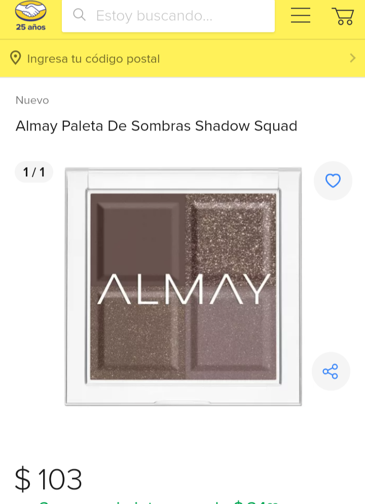 ALMAY Sombras # 126