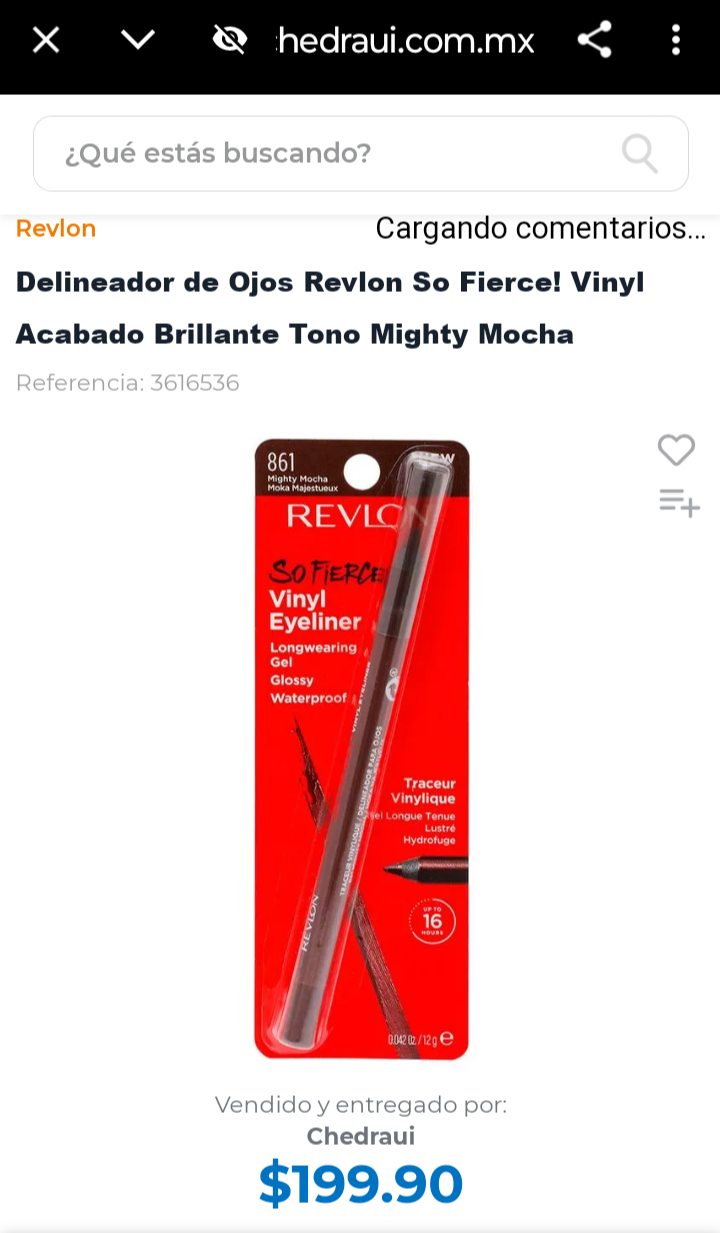 REVLON Delineador De Ojos # 134