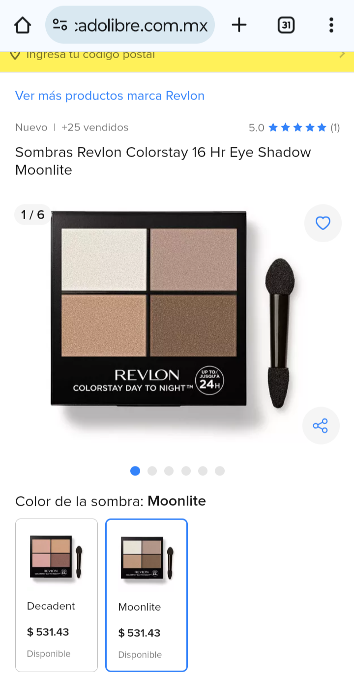 REVLON Sombras # 144