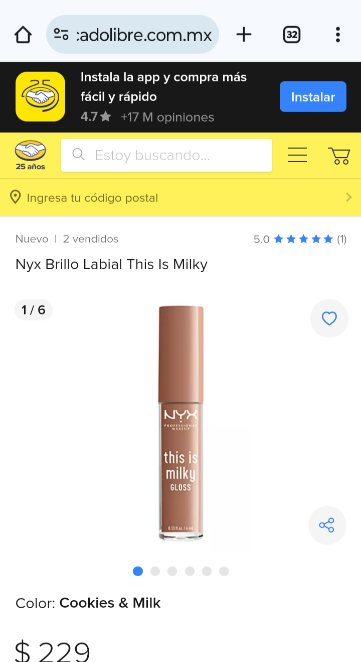 NYX Brillo Labial # 155