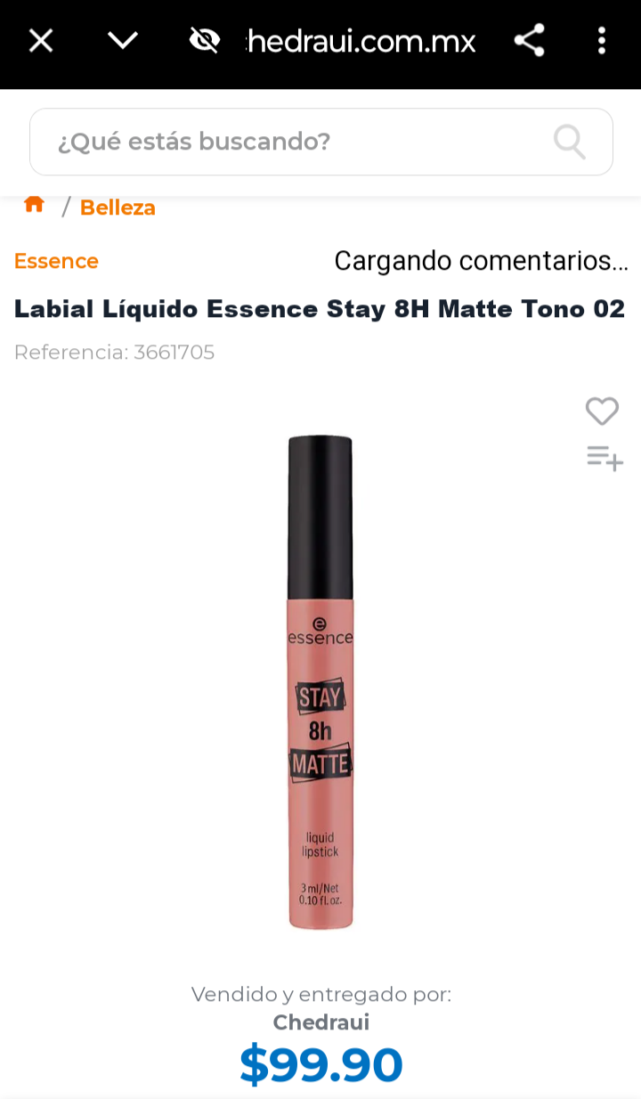 ESSENCE Labial # 198