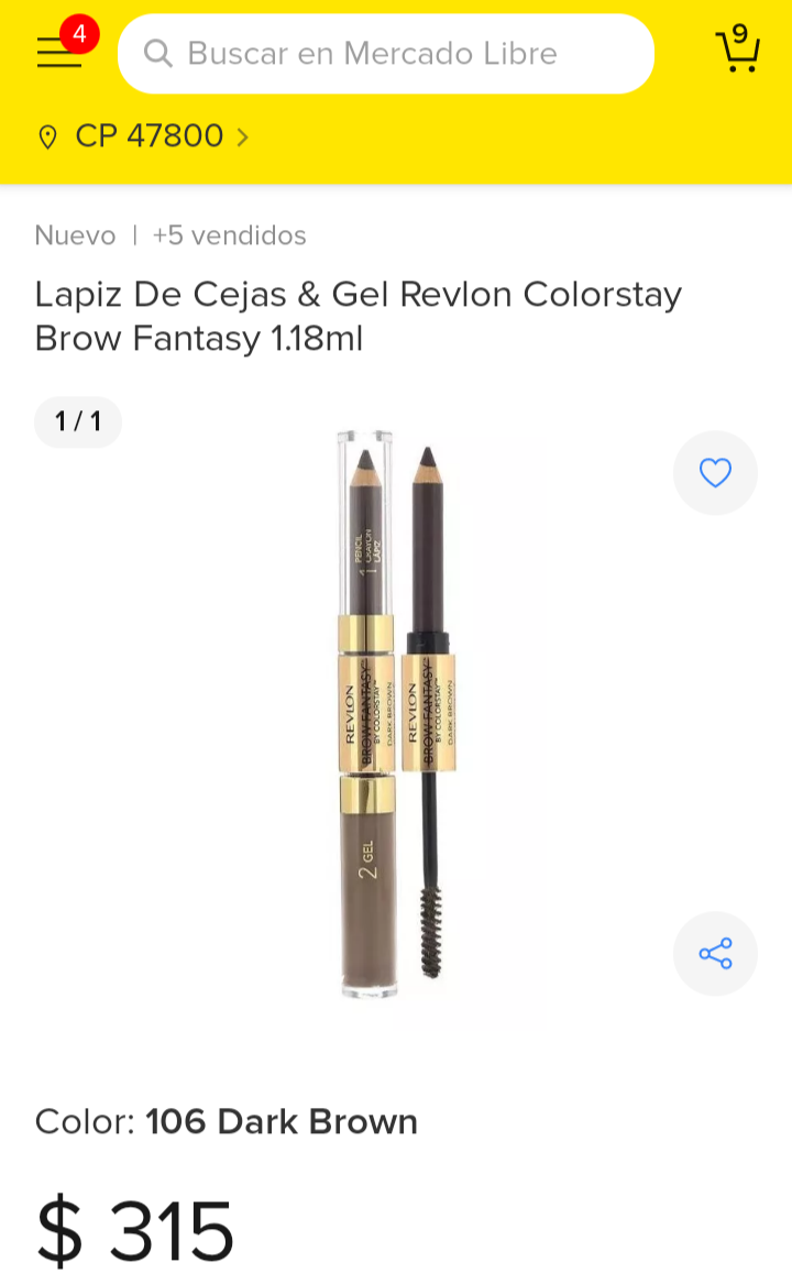 REVLON Delineador De Cejas # 206