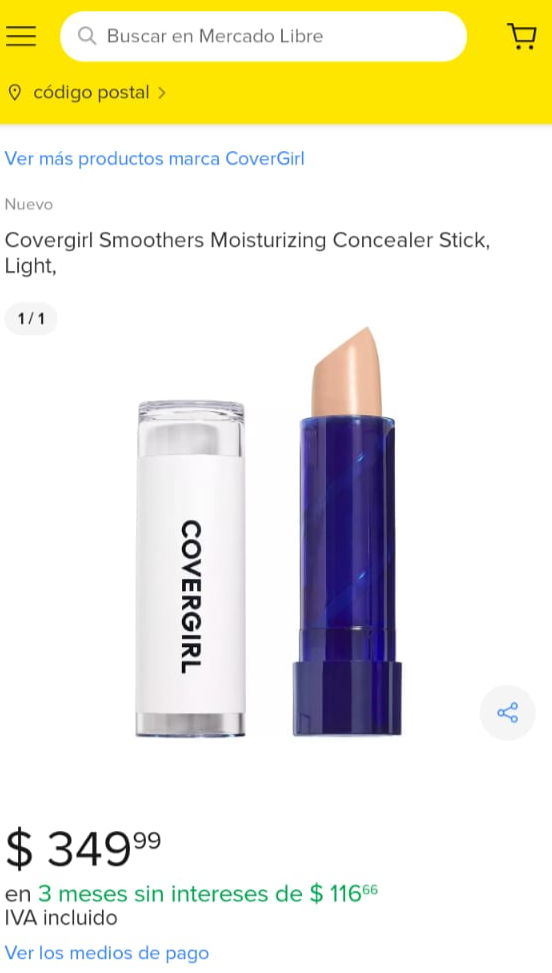 COVERGIRL Corrector En Barra # 2