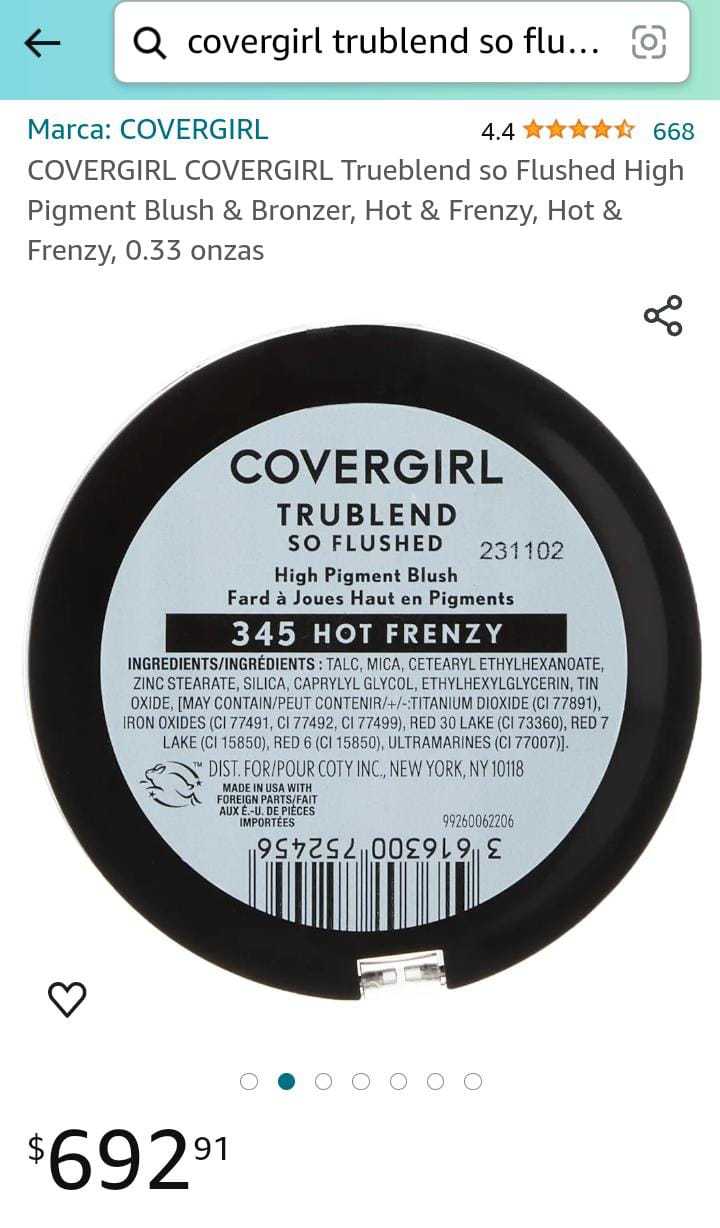 COVERGIRL Rubor Blush & Bronzer # 13