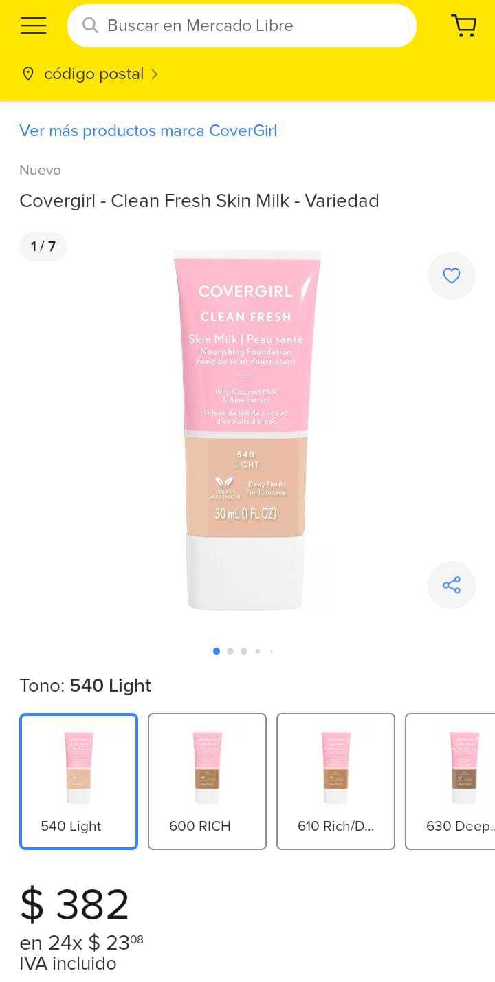 COVERGIRL  Maquillaje Líquido Base # 17